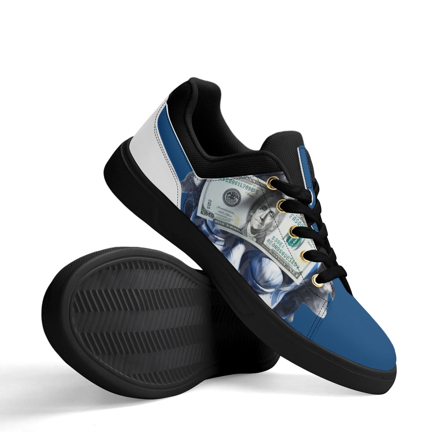 DRIP HEADZ (Unisex Low Top  Skateboard Shoes)